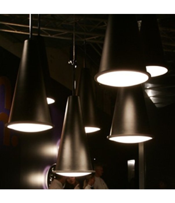 Tom Dixon  Tom Dixon - Cone small hanglamp zwart