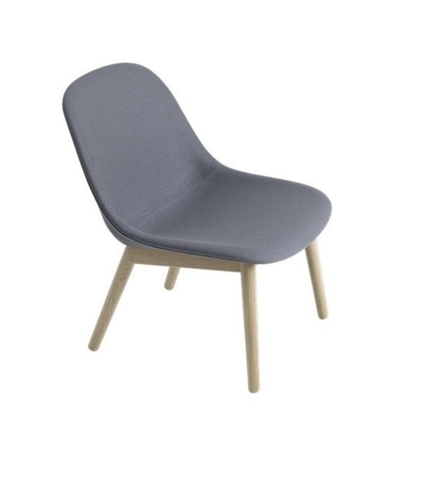 Muuto  Muuto - Fiber lounge chair wood base