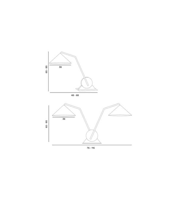 Northern  Northern -Gear table lamp