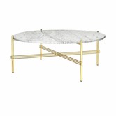 Gubi - TS coffee table round marble Ø80