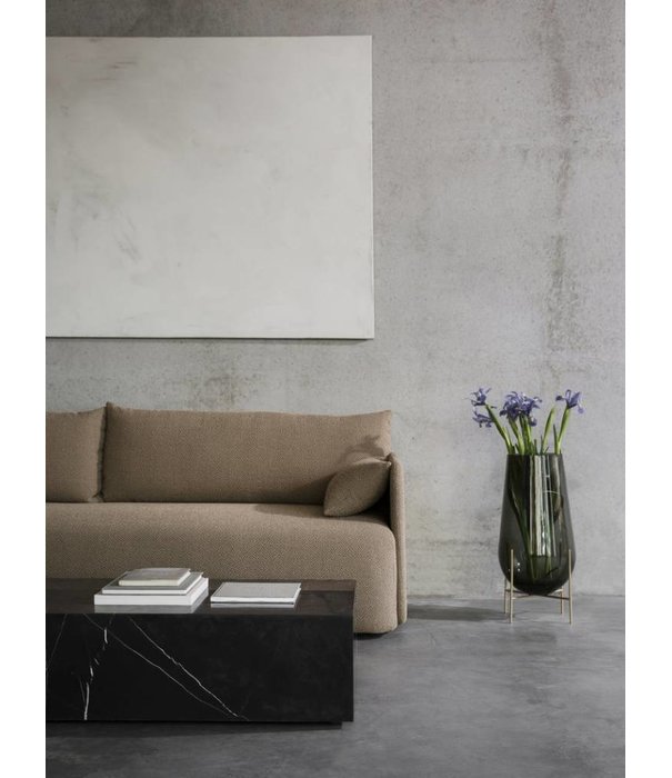 Audo Audo Échasse Bowl brass, smoked glass