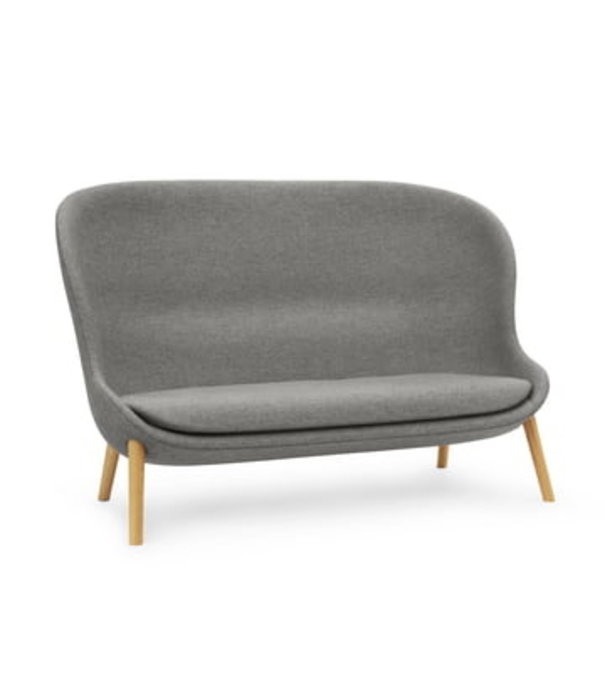 Normann Copenhagen  Normann Copenhagen - Hyg 2 seater sofa oak base - L168 cm.