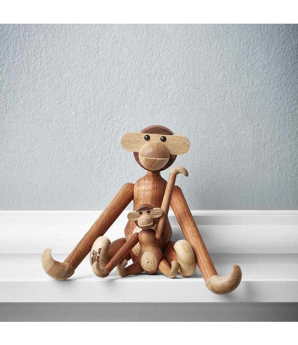 Kay Bojesen   Kay Bojesen - Monkey mini, teak hout