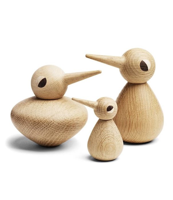 Architectmade  Architectmade - Bird small gerookt eiken