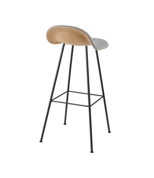 Gubi - 3D Bar Stool upholstered center base