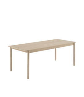 Linear Wood tafel 140  x 85