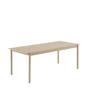 Linear Wood Eettafel 140  x 85