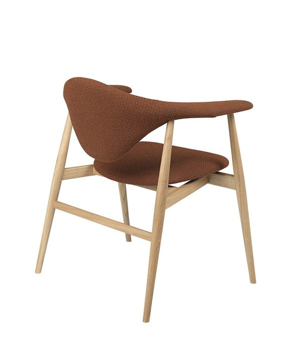 Gubi  Gubi - Masculo dining chair wood base