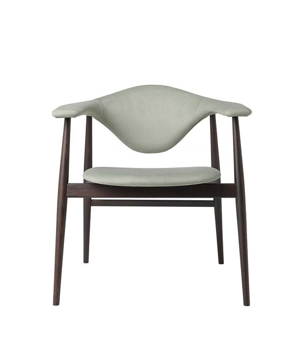 Gubi  Gubi - Masculo dining chair wood base