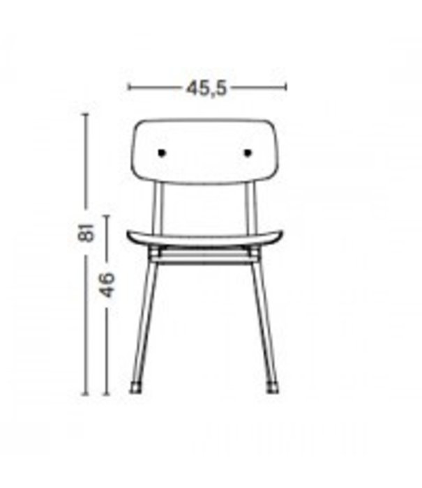 Hay  Hay - Result chair seat upholstered