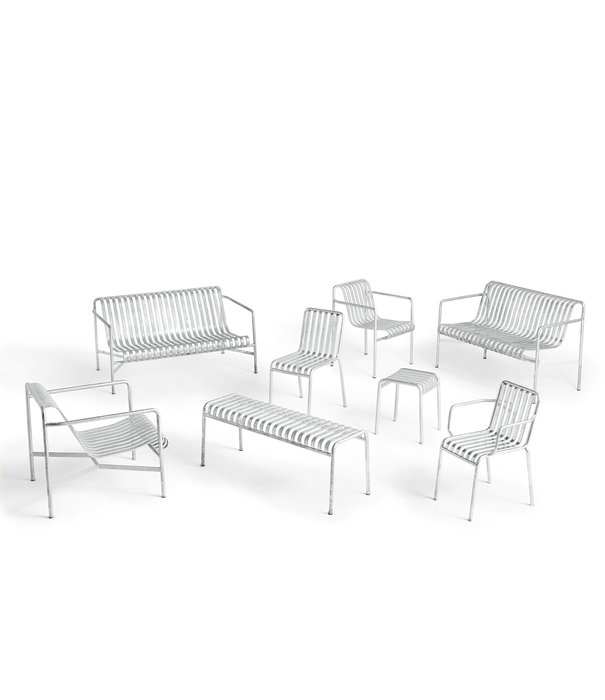 Hay  Hay - Palissade armchair hot galvanised