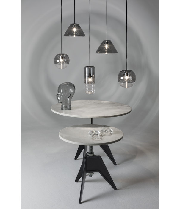 Tom Dixon  Tom Dixon - Screw cafe table marble top Ø60