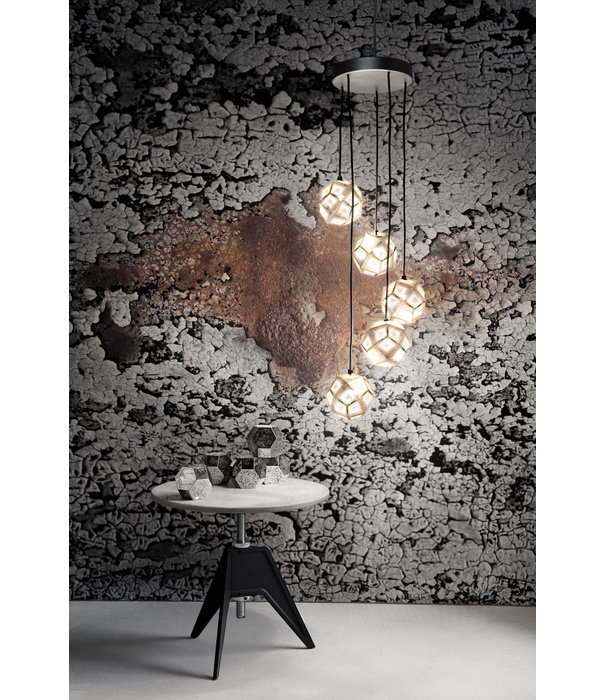 Tom Dixon  Tom Dixon - Screw cafe table marble top Ø60