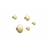 Muuto Dots Metal Wandhaken, set van 5