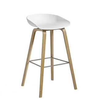 Hay - AAS 32 High barstool, soaped oak base