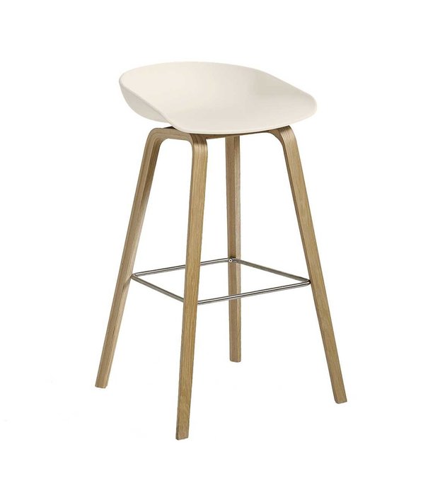 Hay  Hay - AAS 32 High barstool soaped oak base 75 cm.