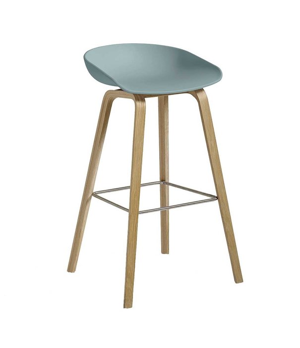 Hay  Hay - AAS 32 Low barstool soaped oak base 65 cm.