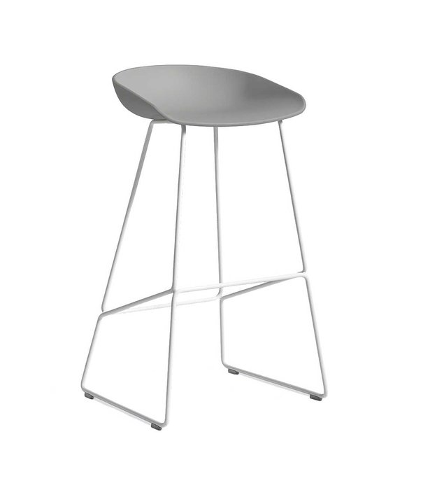 Hay  Hay AAS 38 High Bar Stool white base