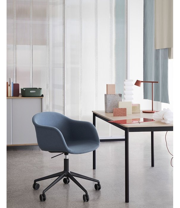 Muuto  Muuto  Fiber Office Chair swivel with castors and gas lift