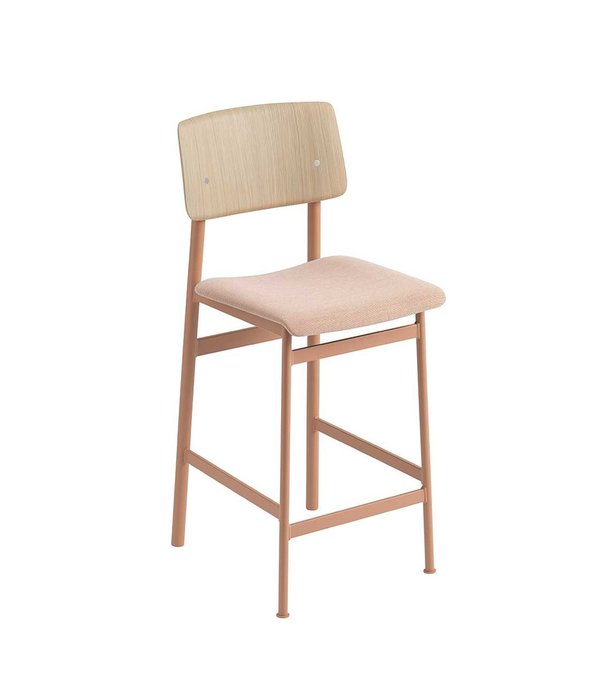 Muuto  Muuto - Loft barstool upholstered