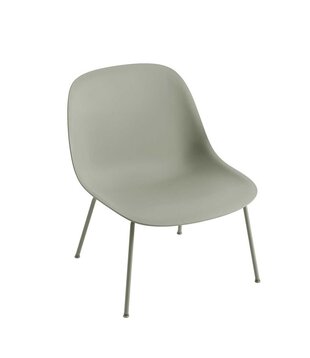Muuto Fiber Lounge Stoel, tube poten