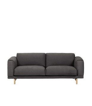 Muuto - Rest 2-zits Bank - basis eiken voet