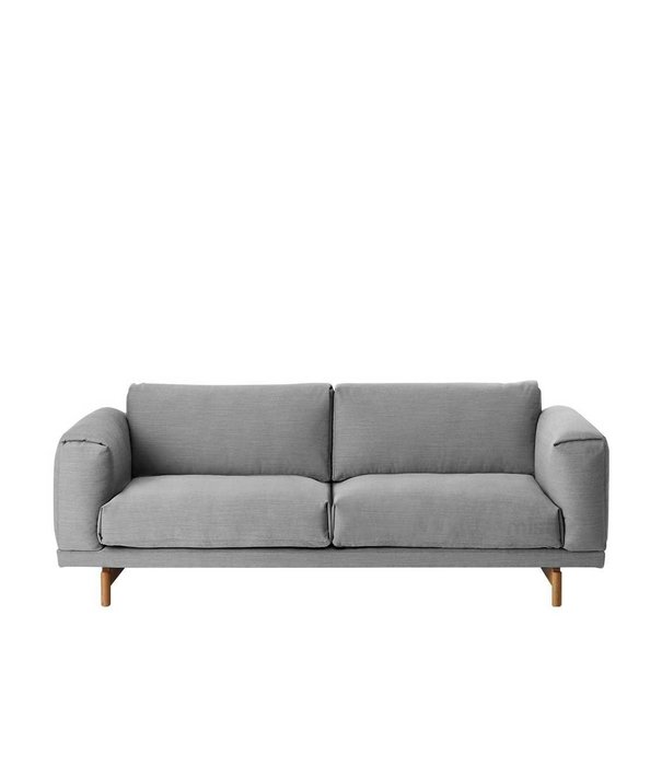Muuto Rest 2-seater Sofa, oak base, variants
