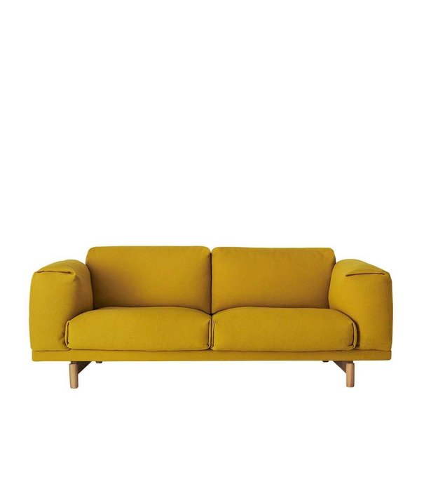 Muuto Rest 2-seater Sofa, oak base, variants