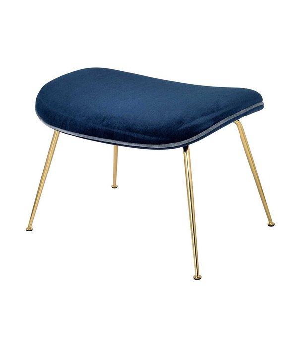 Gubi  Gubi - Beetle ottoman fully upholstered - conic base