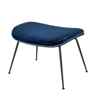 Gubi - Beetle ottoman fully upholstered - conic base