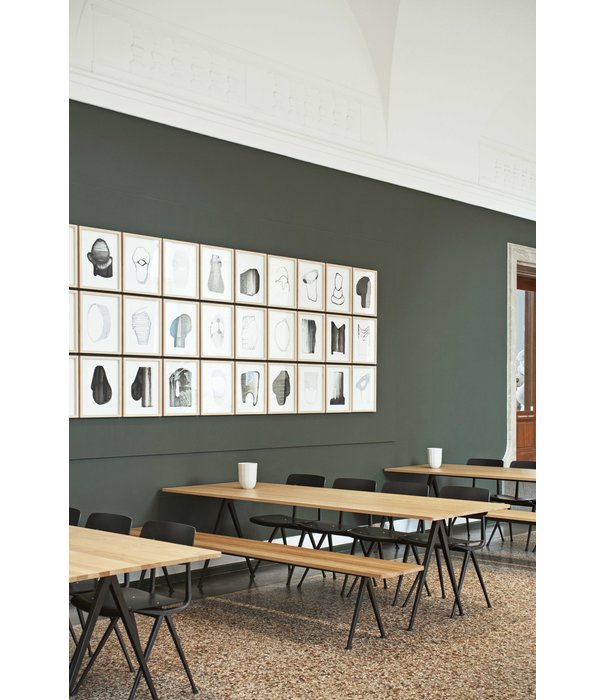 Hay  Hay Dining Campaign, Pyramid 02 Eettafel massief eiken L300 x W85