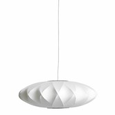 Nelson Saucer Crisscross bubble hanglamp off white