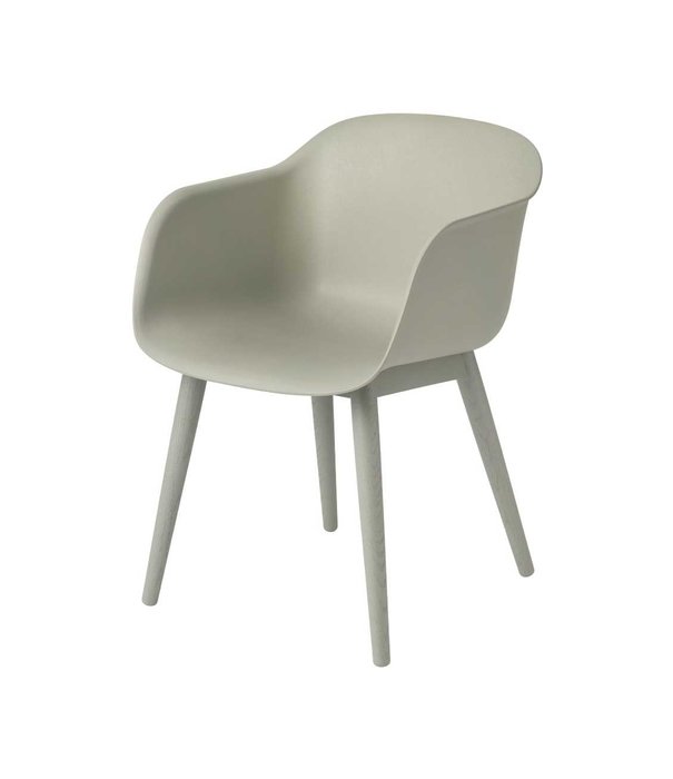 Muuto  Muuto - Fiber armchair wood base