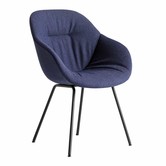 AAC 127 Soft Eetkamerstoel gestoffeerd, tube poten