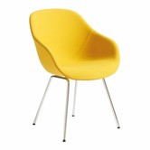 AAC 127 Dining Chair upholstered, tube base