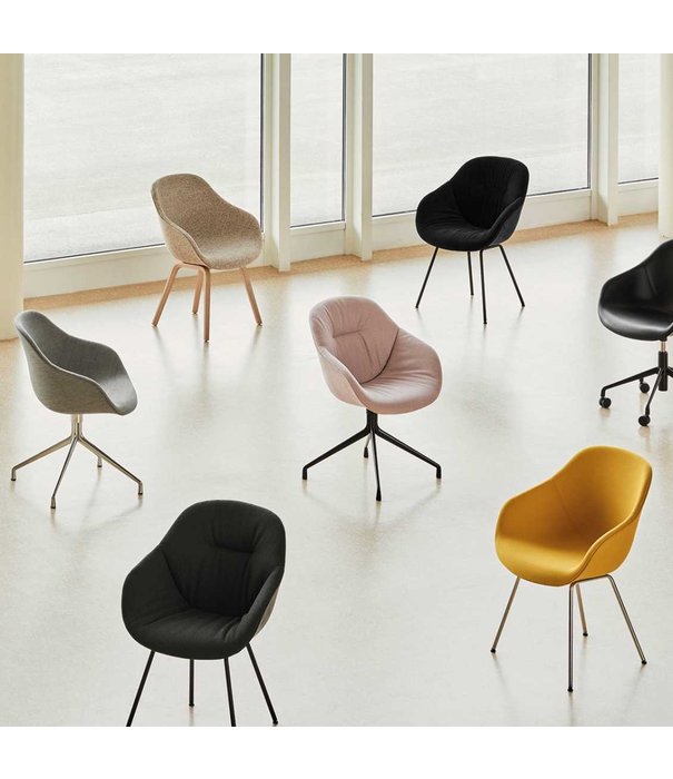 Hay  Hay  AAC 127 Dining Chair upholstered, tube base