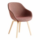 AAC 123 chair upholstered - oak base