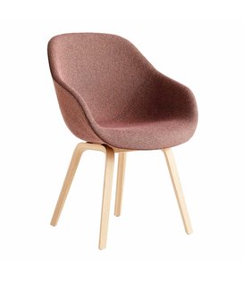 Hay - AAC 123 chair upholstered - oak base