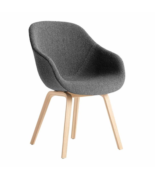 Hay  Hay - AAC 123 chair upholstered - oak base