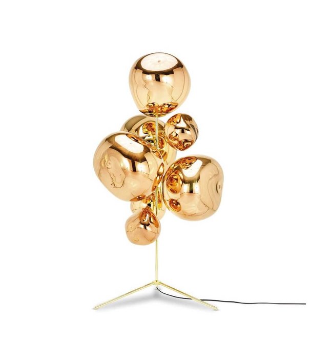 Tom Dixon  Tom Dixon - Melt Floor Chandelier gold