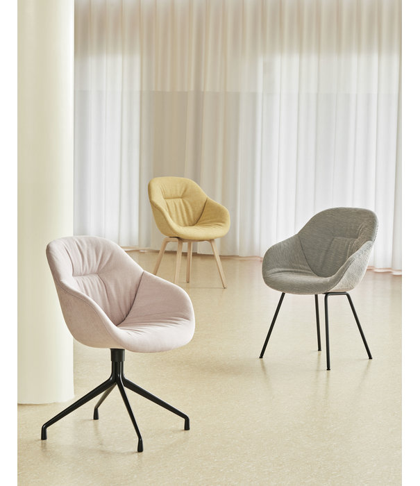 Hay  AAC 127 Soft Eetkamerstoel gestoffeerd, tube poten