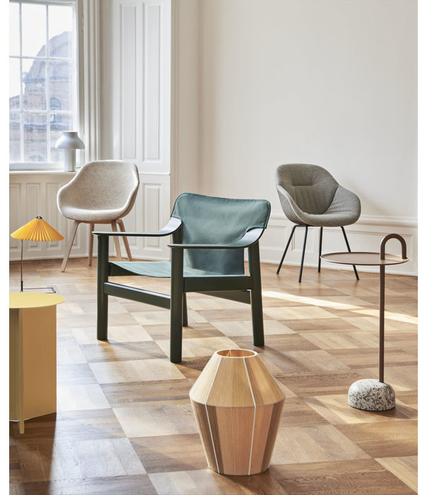 Hay  Hay AAC 127 Soft Dining Chair upholstered, tube base