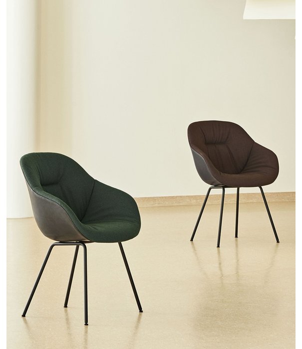 Hay  Hay AAC 127 Soft Dining Chair upholstered, tube base