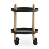 Block tafel rond