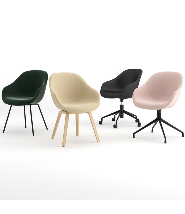 Hay  AAC 127 Dining Chair upholstered, tube base