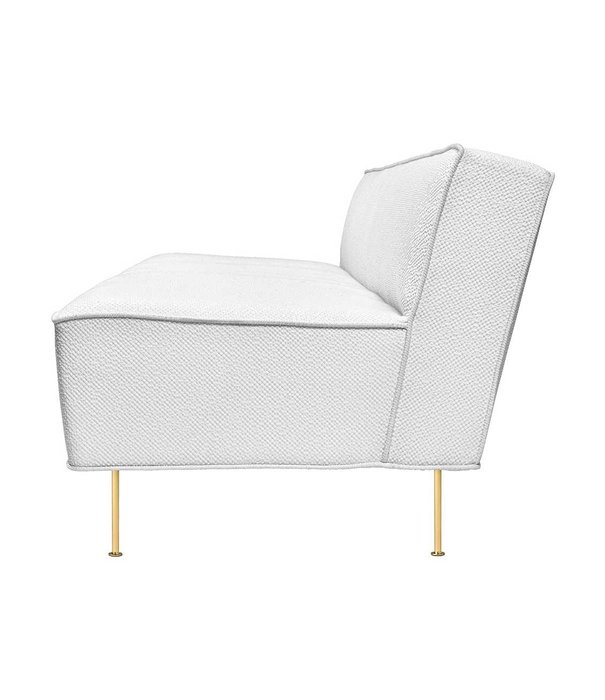 Gubi  Gubi - Modern Line Sofa - basis zwarte poten L240