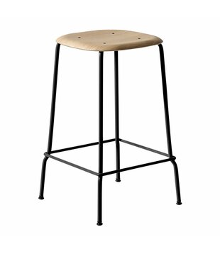 Hay Soft Edge 80 High Bar Stool 75cm