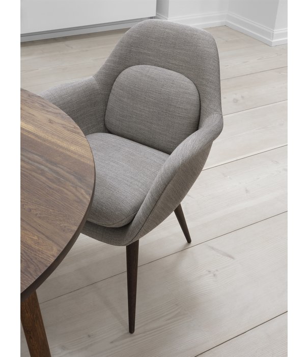Fredericia  Fredericia - Swoon dining chair wood base