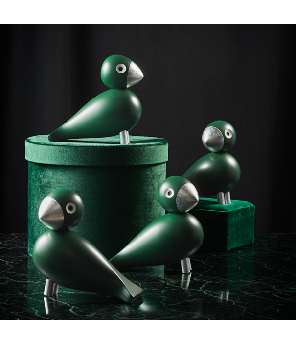 Kay Bojesen  Songbird Georg, groen beuken