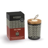 Esteban - Teck & Tonka scented candle 170g